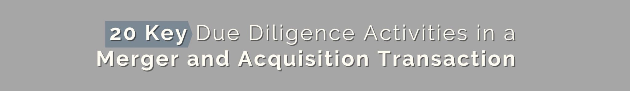 acquisition-merger-information-due-diligence