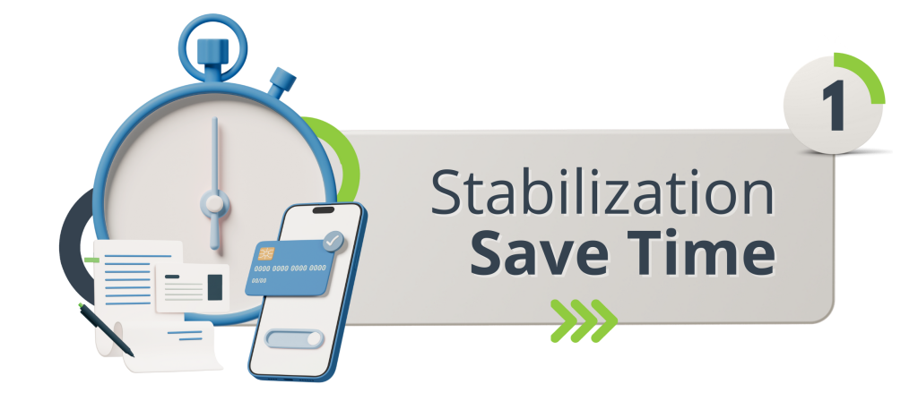 Stabilization Save Time