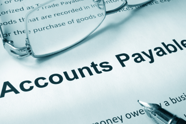 Document showing 'accounts payable' as in-line with the blog topic