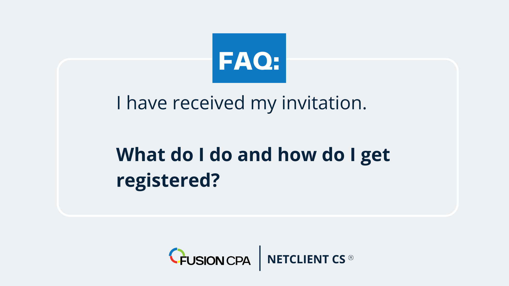 How do I get registered?