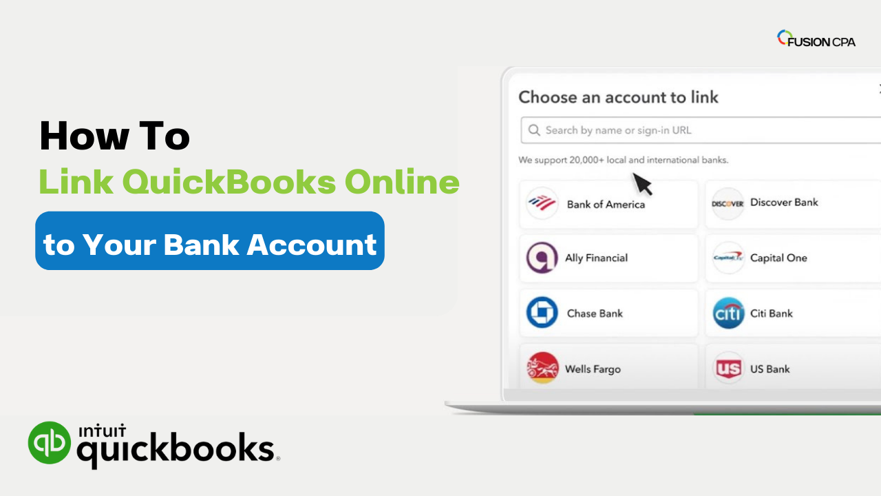 How to Link QuickBooks Online to Your Bank Account