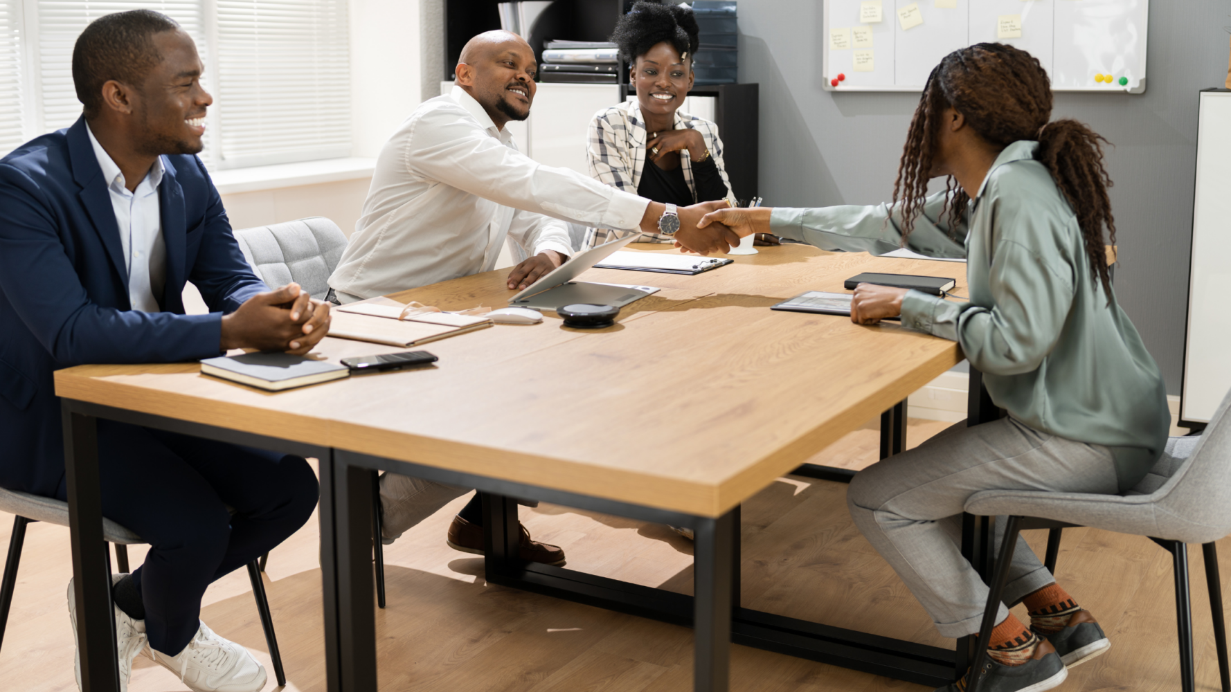 Image of Staffing agency workers discussing tax