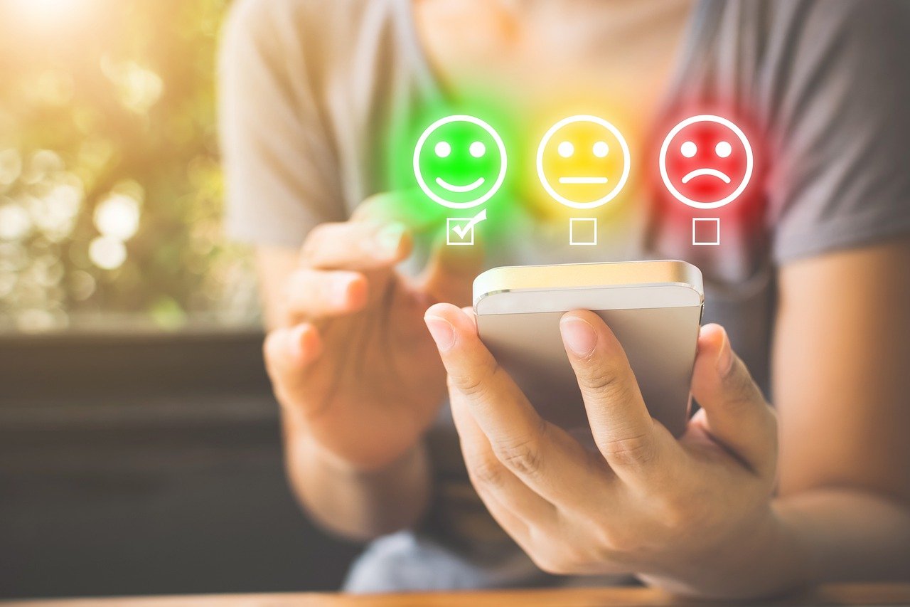 customer experience smileys